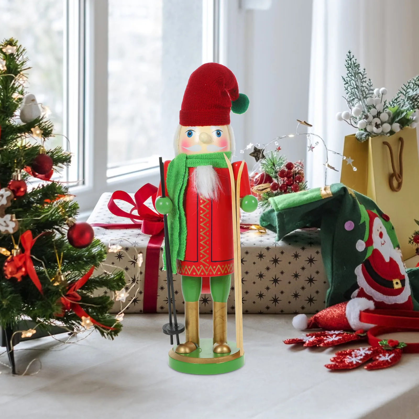 Christmas Nutcracker Figure Wooden Xmas Decor Sturdy Nutcracker Desktop Home Decoration Small Traditional Nutcrackers Unique
Christmas Nutcracker Figure Wooden Xmas Decor Sturdy Nutcracker Desktop Home Decoration Small Traditional Nutcrackers Unique