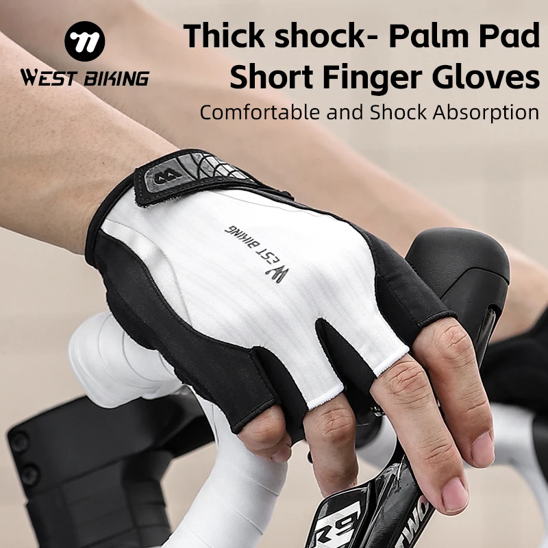 WEST BIKING Cycling Gloves Half Finger Light Soft Super Breathable Shock-absorption Mountain Bike MTB Gloves Cycling Accessories
WEST BIKING Cycling Gloves Half Finger Light Soft Super Breathable Shock-absorption Mountain Bike MTB Gloves Cycling Accessories