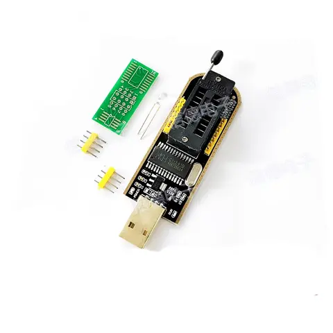 1PCS Tyrant Gold CH341A programmer USB Motherboard Routing LCD BIOS FLASH 24 25 Burner