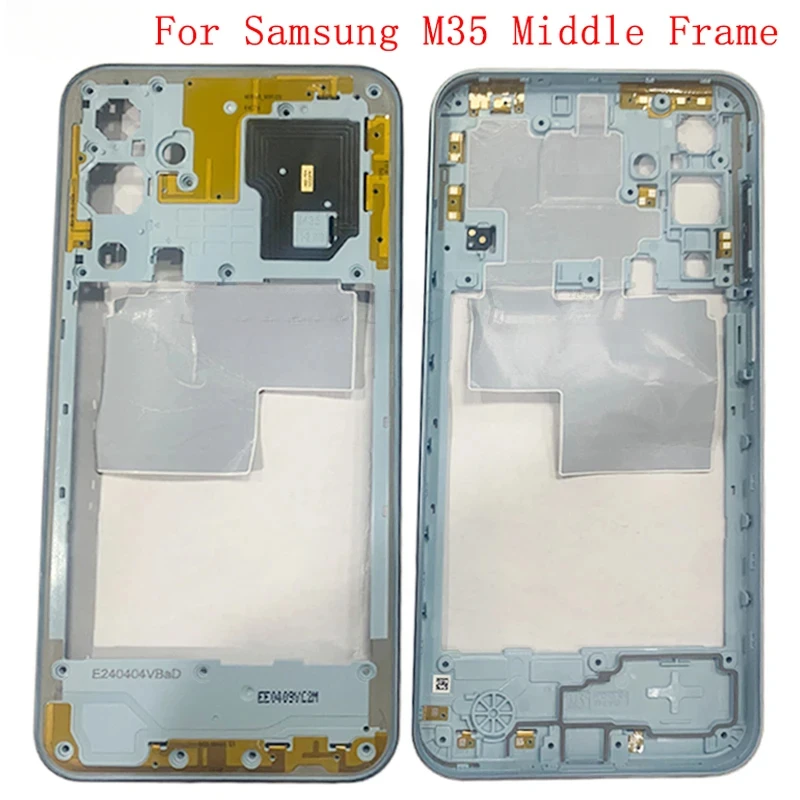 Средняя рамка, центральное шасси, корпус телефона для Samsung M35 M356, запасные части для крышки рамки
Средняя рамка, центральное шасси, корпус телефона для Samsung M35 M356, запасные части для крышки рамки