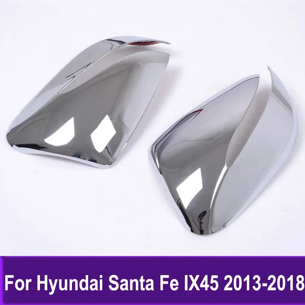Side Door Mirror Cover Trim For Hyundai Santa Fe IX45 2013-2015 2016 2017 2018 Chrome Rearview Mirrors Trim Car Accessories
Side Door Mirror Cover Trim For Hyundai Santa Fe IX45 2013-2015 2016 2017 2018 Chrome Rearview Mirrors Trim Car Accessories