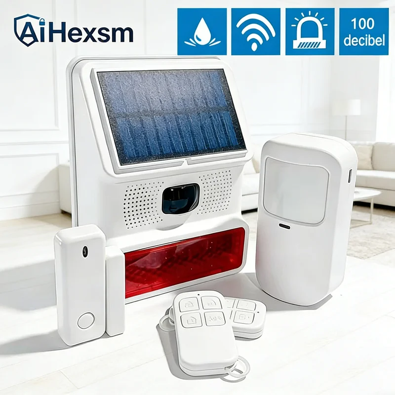 Новый 433 МГц беспроводной свет-вспышка стробоскоп уличная солнечная водонепроницаемая сирена для дома охранная PIR система зазора двери
Новый 433 МГц беспроводной свет-вспышка стробоскоп уличная солнечная водонепроницаемая сирена для дома охранная PIR система зазора двери