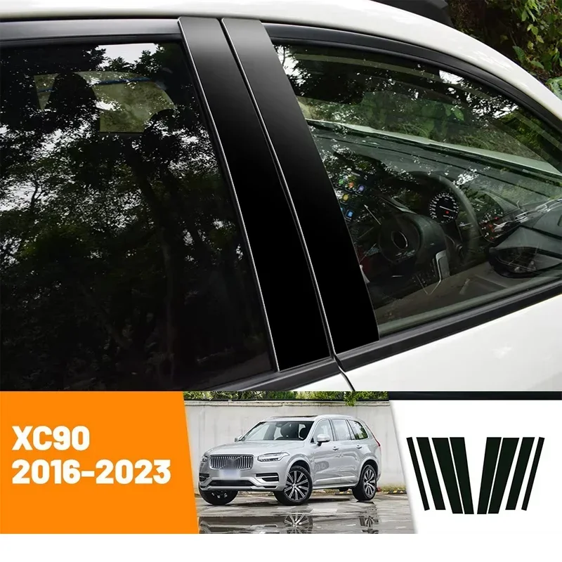 For Volvo XC90 2016-2023 2017 2018 2019 2020 2021 Black Carbon Fiber Doors and Windows B C Pillars Column Decorative Stickers
For Volvo XC90 2016-2023 2017 2018 2019 2020 2021 Black Carbon Fiber Doors and Windows B C Pillars Column Decorative Stickers