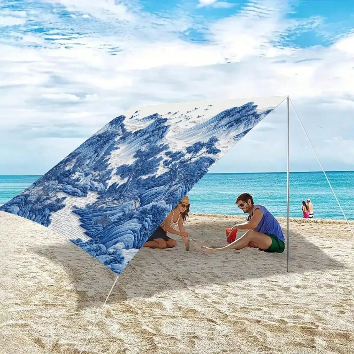 Scenery Polyester Tent, UV Protected, Must-Have For Beach Camping MOCI
Scenery Polyester Tent, UV Protected, Must-Have For Beach Camping MOCI