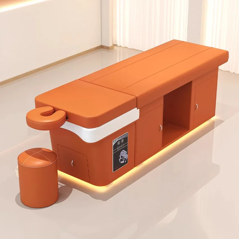 New Thai massage hair treatment shampoo bed with lamp barber shop hair salon care shampoo bed
New Thai massage hair treatment shampoo bed with lamp barber shop hair salon care shampoo bed