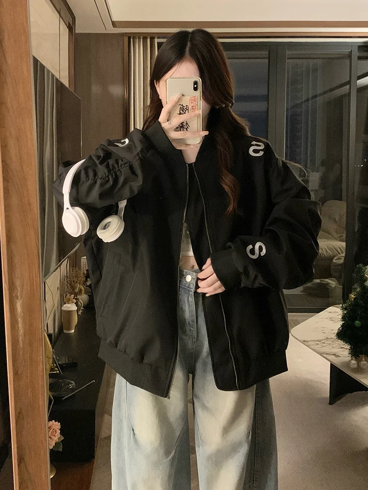 Baseball Jackets Y2K Womens Summer Safari Thermal Loose-Fitting Recreation Zippered Hip-Hop Detachable Slimming Top Short Ladies
Baseball Jackets Y2K Womens Summer Safari Thermal Loose-Fitting Recreation Zippered Hip-Hop Detachable Slimming Top Short Ladies