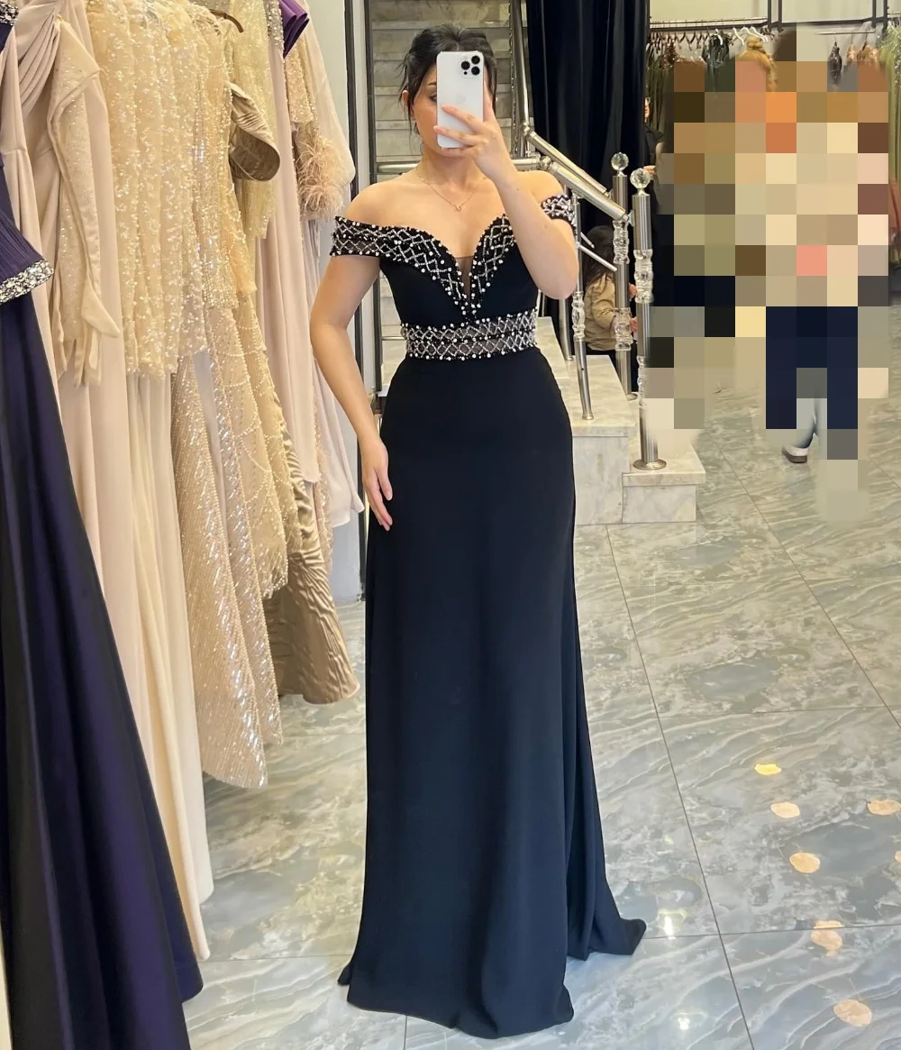 Customized Exquisite Jersey Sequined A-line Off-the-shoulder Long Dresses Bespoke Occasion Celebrity Sizes Available
Customized Exquisite Jersey Sequined A-line Off-the-shoulder Long Dresses Bespoke Occasion Celebrity Sizes Available