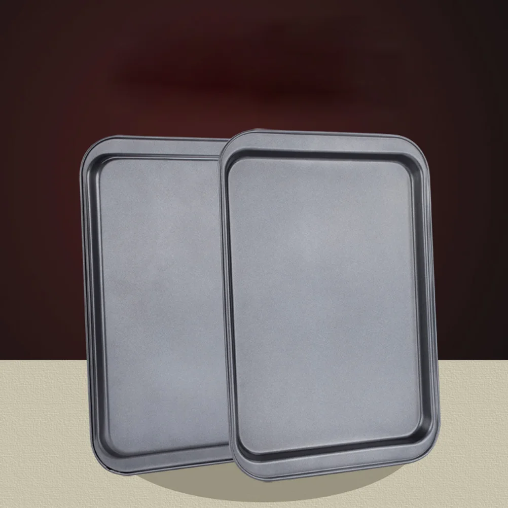 2 PCS Consistent Baking Sheets Pan Stainless Steel Easy to Clean Nonstick Lightweight
2 PCS Consistent Baking Sheets Pan Stainless Steel Easy to Clean Nonstick Lightweight