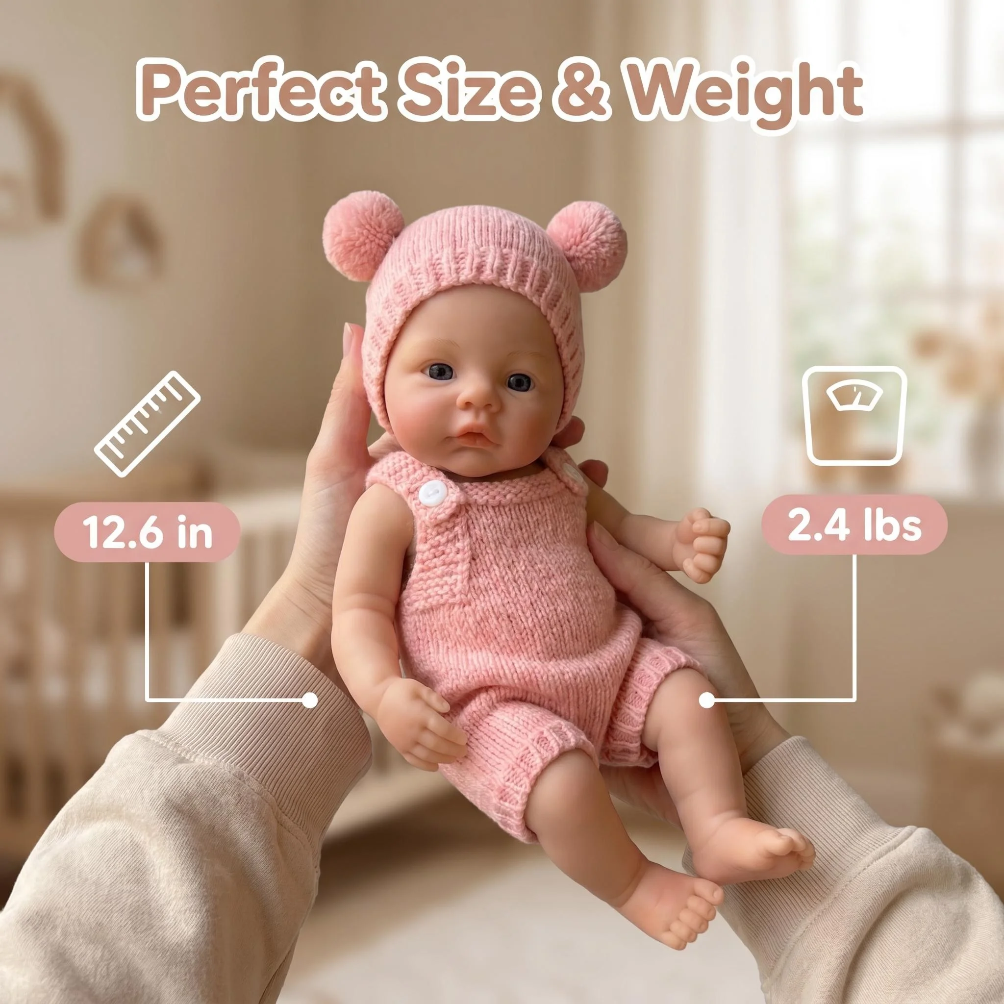 NPK 12inch Solid Silicone Collectible Art Doll Elastic Stretchable Meadow Mouth Openable Unique Design for Doll Enthusiasts
NPK 12inch Solid Silicone Collectible Art Doll Elastic Stretchable Meadow Mouth Openable Unique Design for Doll Enthusiasts