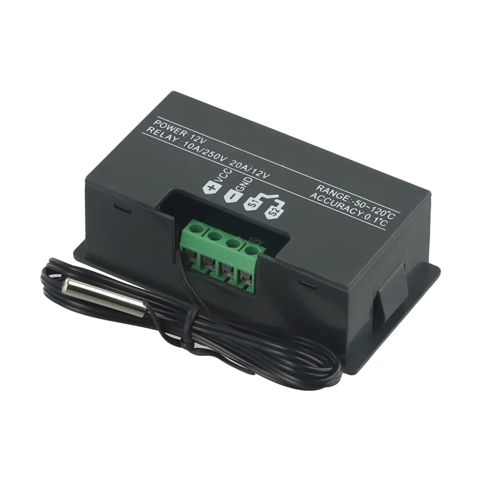 Heat Temperature Controller Kit LED Regulator Relay Replacement Sensor 12V/24V/110V-220V Switch 1pc Thermometer
Heat Temperature Controller Kit LED Regulator Relay Replacement Sensor 12V/24V/110V-220V Switch 1pc Thermometer