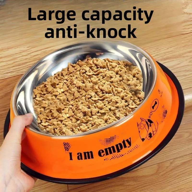 Pet Bowl Dog B Stainless Steel Can't Turn Over Food Bowl Cat 2-in-1 Medium and Large Rice
Pet Bowl Dog B Stainless Steel Can't Turn Over Food Bowl Cat 2-in-1 Medium and Large Rice