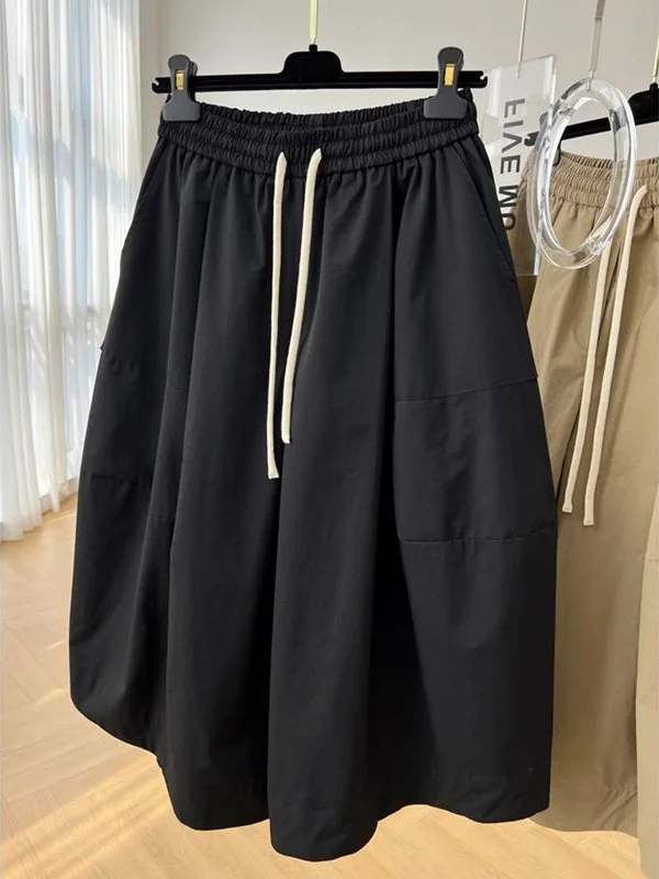 Plus Size plus Size Women's Loose Fit High Waist Draped Casual Wide Leg Pants Seven-Foot Skirt Small Stature Summer Faion plu...
Plus Size plus Size Women's Loose Fit High Waist Draped Casual Wide Leg Pants Seven-Foot Skirt Small Stature Summer Faion plu...
