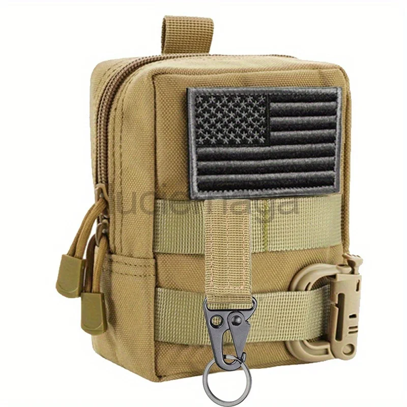 Nylon Tactical Molle Pouch with D buckle flag and hanging buckle Outdoor EDC Bag Hunting Phone Waist Pack Accessories Organizer
Nylon Tactical Molle Pouch with D buckle flag and hanging buckle Outdoor EDC Bag Hunting Phone Waist Pack Accessories Organizer