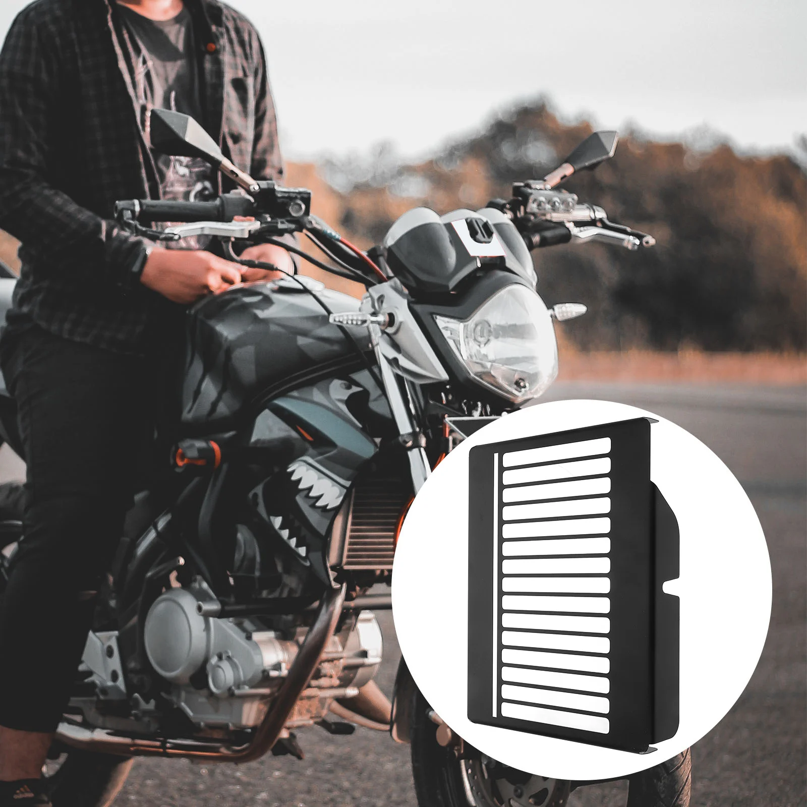 Radiator Stainless Steel Motorcycle Radiator Protector Protective Grille Guard Cover Compatible Rebel500 Cm500
Radiator Stainless Steel Motorcycle Radiator Protector Protective Grille Guard Cover Compatible Rebel500 Cm500