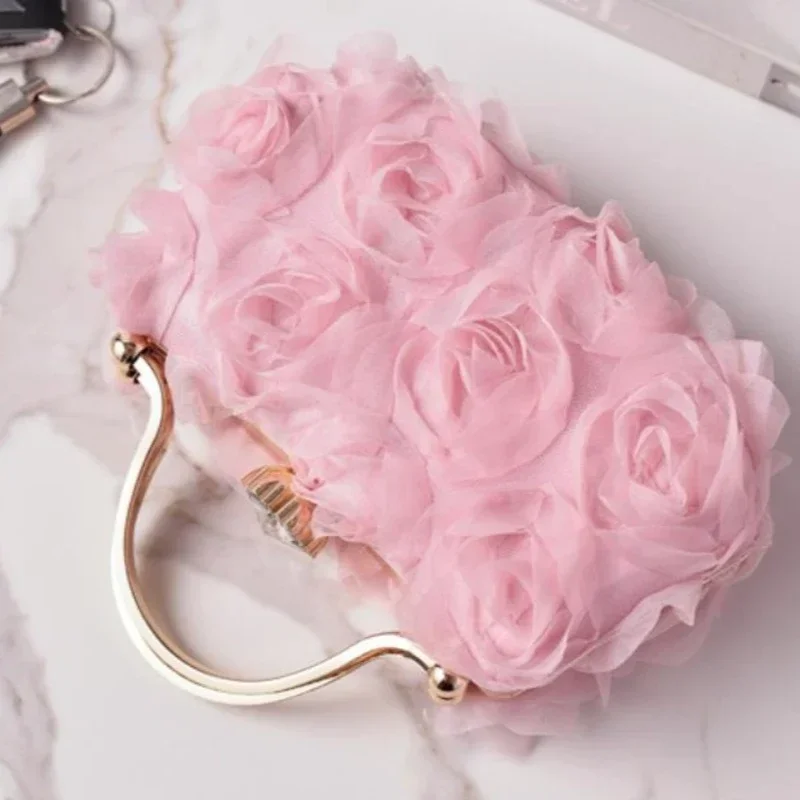 Light Pink Floral Clutch Bags Women Sweet 3D White Wedding Evening Purse Fairy Prom Party Clutch Fashion Birthday Gift Handbags
Light Pink Floral Clutch Bags Women Sweet 3D White Wedding Evening Purse Fairy Prom Party Clutch Fashion Birthday Gift Handbags