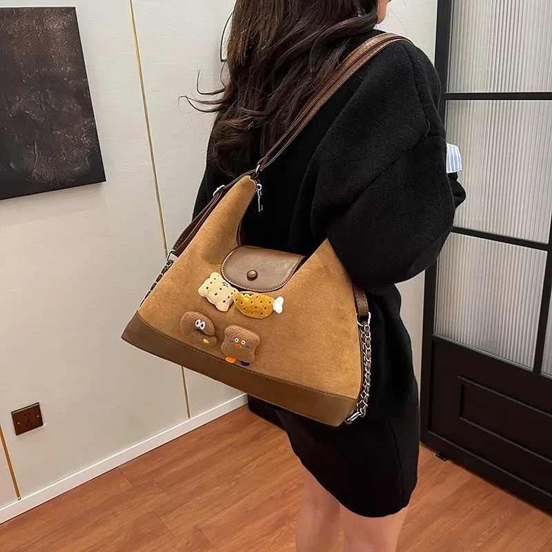 2025New Autumn Winter Vintage Women's Chicken Leg Cookie Print Multi-way Backpack - Large Capacity Multi-functional Bag
2025New Autumn Winter Vintage Women's Chicken Leg Cookie Print Multi-way Backpack - Large Capacity Multi-functional Bag