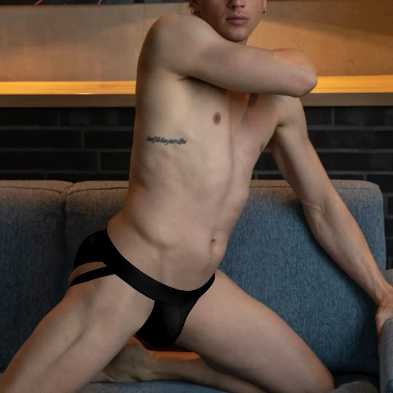Men's Sexy Underwear Charming Double Belt Sexy Low Waist Convex Relief Underwear Gay Underwear Boxers & Briefs Sexy Lingerie
Men's Sexy Underwear Charming Double Belt Sexy Low Waist Convex Relief Underwear Gay Underwear Boxers & Briefs Sexy Lingerie