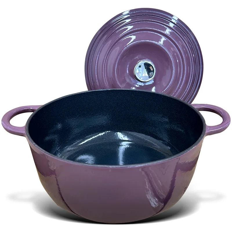 Japanese enamel pot cast iron pot saucepan household non-stick enamel
Japanese enamel pot cast iron pot saucepan household non-stick enamel