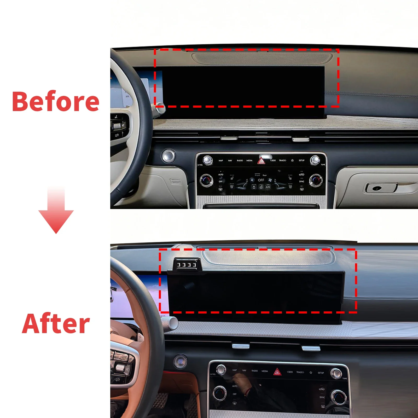 for GENESIS GV70 / GV80 2025 2026 2027 Custom Fit Phone Holder Mount Dashboard Screen Base No Drill Car accessoires
for GENESIS GV70 / GV80 2025 2026 2027 Custom Fit Phone Holder Mount Dashboard Screen Base No Drill Car accessoires