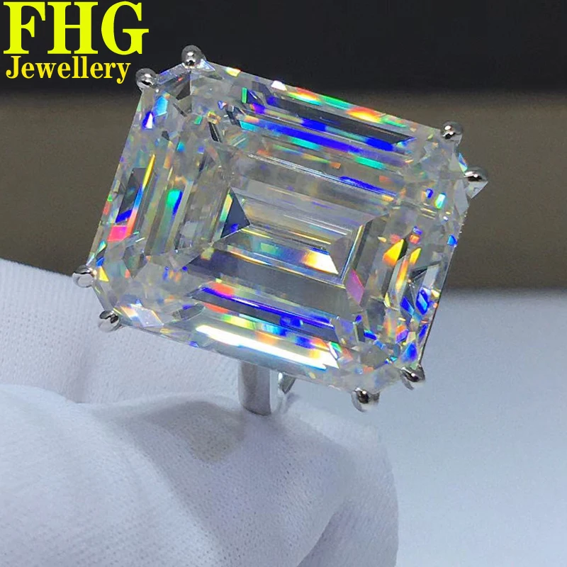 15Carat Real Solid Au750 18K White Gold Ring DVVS1 Moissanite Diamonds Emerald Shape Wedding Party Engagement birthday
15Carat Real Solid Au750 18K White Gold Ring DVVS1 Moissanite Diamonds Emerald Shape Wedding Party Engagement birthday