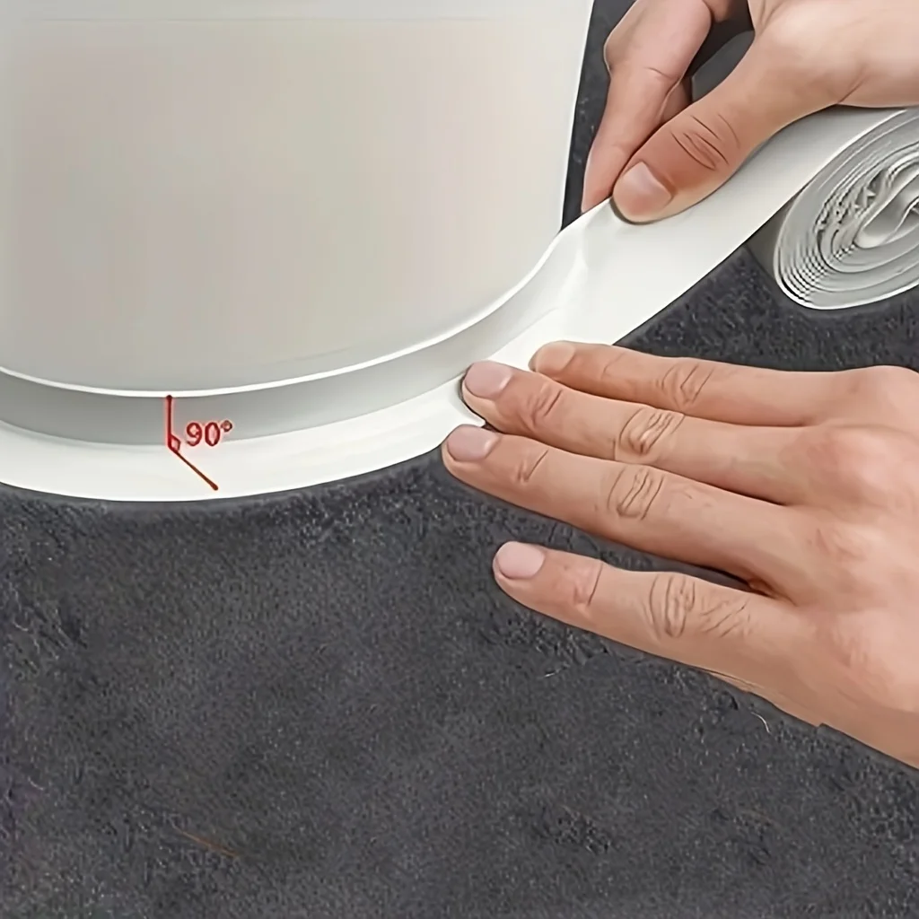 1pcs Rolls Super Strong Waterproof Self-Adhesive Sealant Tape | n, Toilet, Sink, Shower, Bathtub - Easy Application, Flexible Material, And Home Renovation
1pcs Rolls Super Strong Waterproof Self-Adhesive Sealant Tape | n, Toilet, Sink, Shower, Bathtub - Easy Application, Flexible Material, And Home Renovation