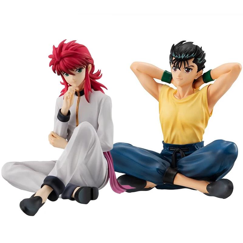 Japanese Anime Yuyu Hakusho Action Figure Yusuke Urameshi Figure Kurama Figurine Sitting Model Ornament PVC Collection Toys Gift
Japanese Anime Yuyu Hakusho Action Figure Yusuke Urameshi Figure Kurama Figurine Sitting Model Ornament PVC Collection Toys Gift