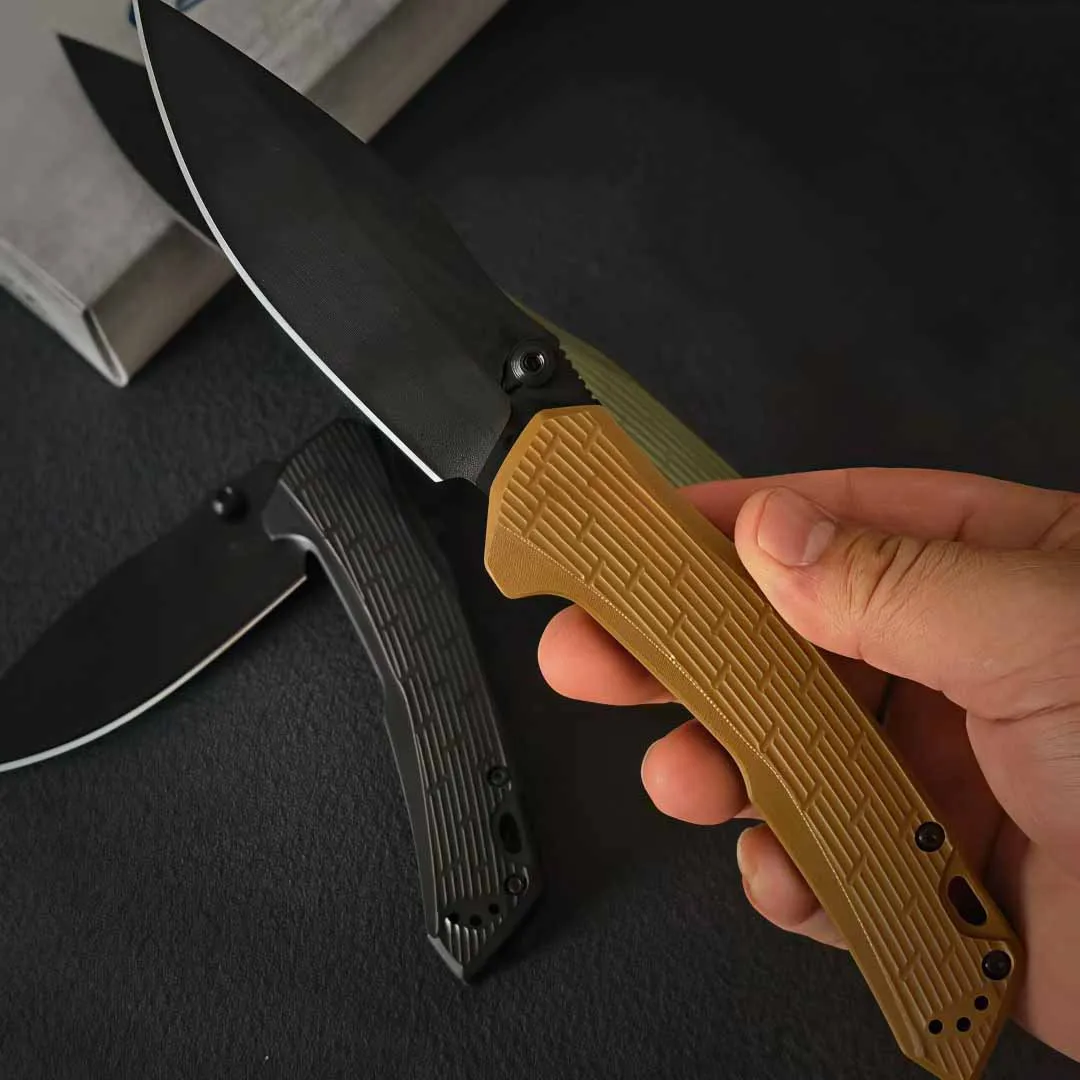 Portable Camping Fishing Folding Pocket Knife D2Blade 420 Stainless Steel Handle High-Quality Hiking Travel Knife Everyday Carry
Portable Camping Fishing Folding Pocket Knife D2Blade 420 Stainless Steel Handle High-Quality Hiking Travel Knife Everyday Carry