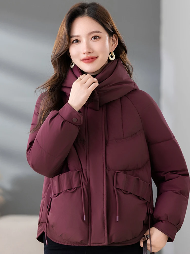 Модное хлопковое жакетное женское свободное зимнее пальто небольшого размера на молнии с полиэстеровым наполнителем
Модное хлопковое жакетное женское свободное зимнее пальто небольшого размера на молнии с полиэстеровым наполнителем