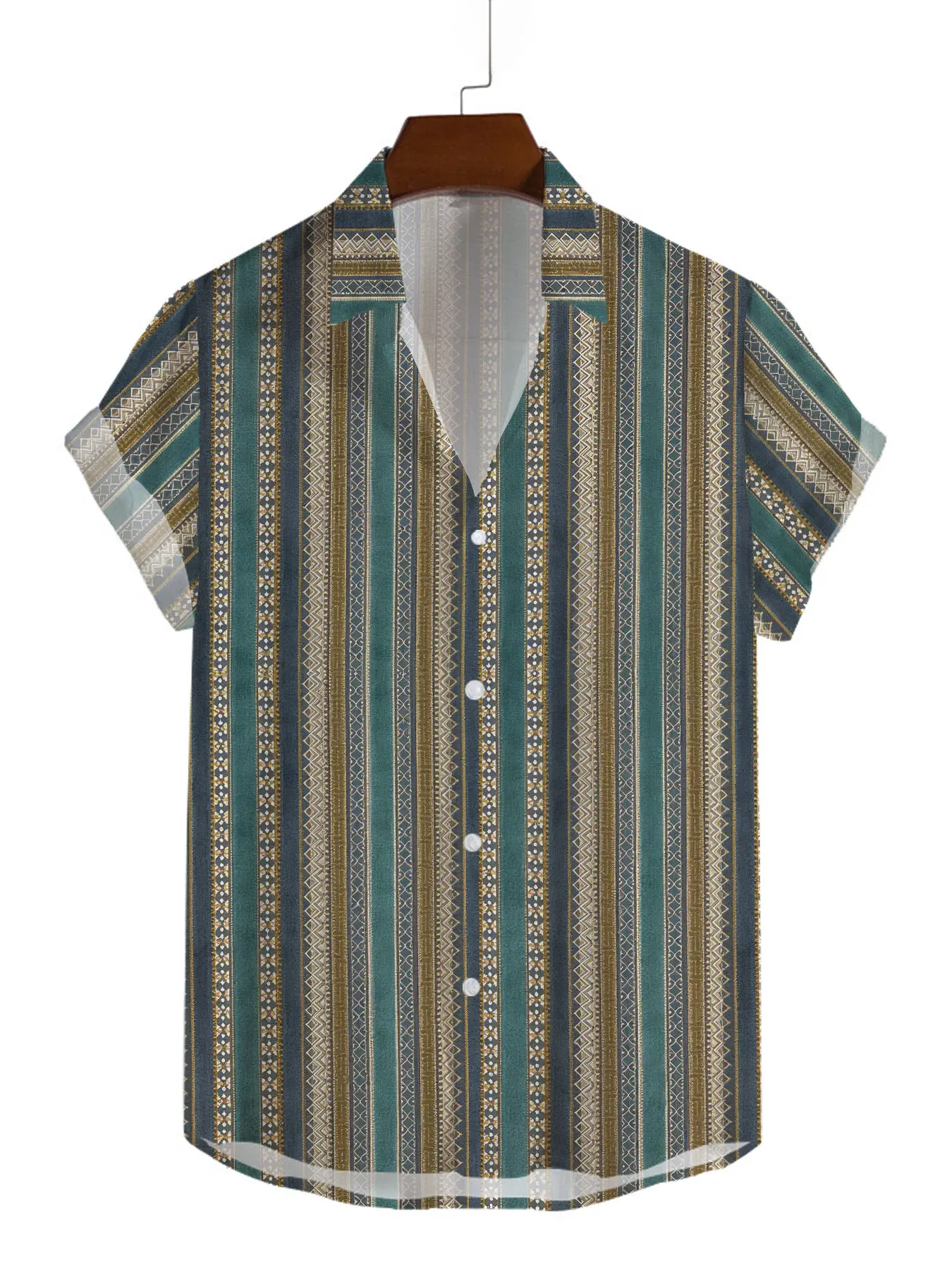 Men's Short-sleeved shirts Summer Retro Striped Funky Kurta Hippie Boho high quality breathable fashion stripe new
Men's Short-sleeved shirts Summer Retro Striped Funky Kurta Hippie Boho high quality breathable fashion stripe new