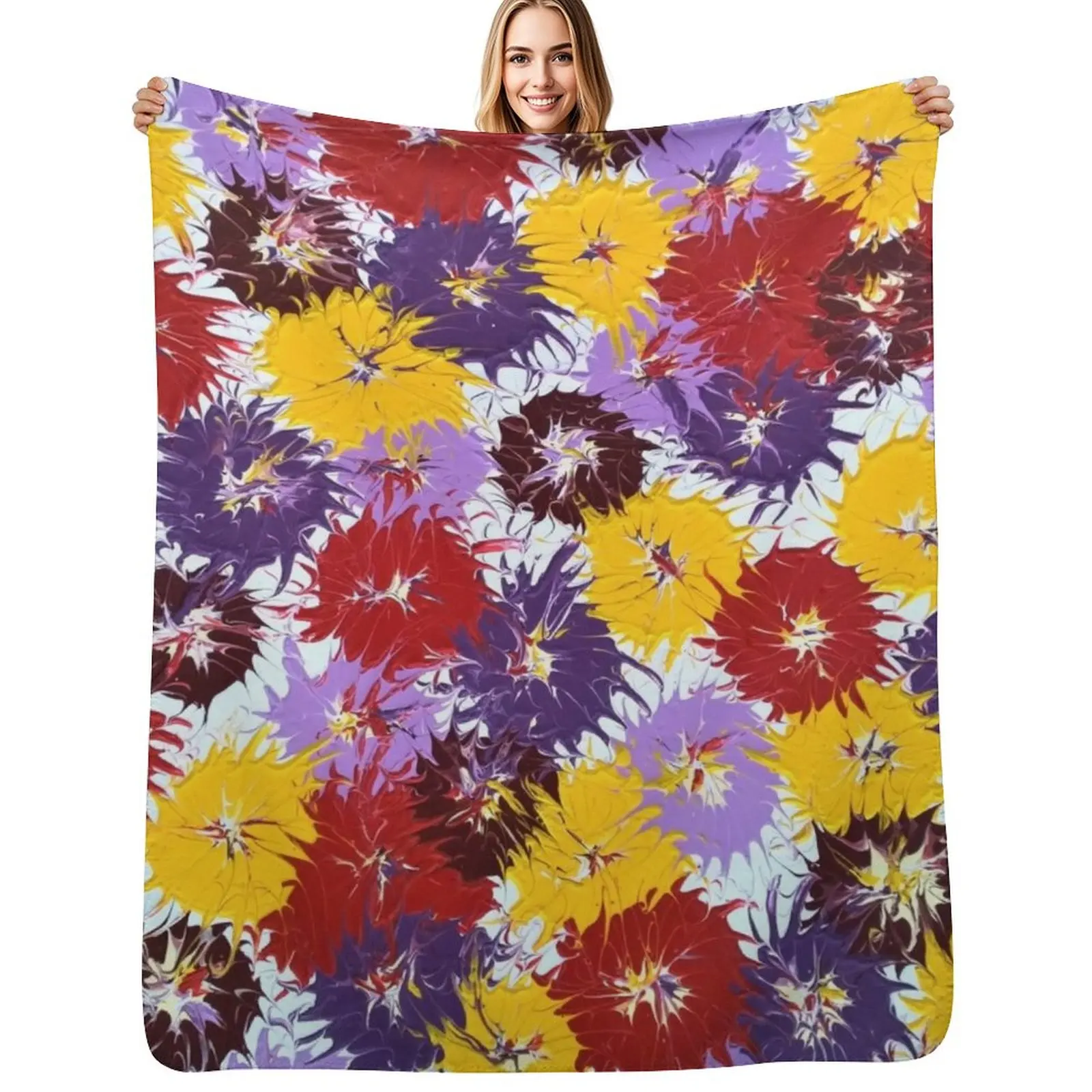 Flower Patch 4 Throw Blanket Warm Comfortable Blanket Gift for Parents Friends
Flower Patch 4 Throw Blanket Warm Comfortable Blanket Gift for Parents Friends