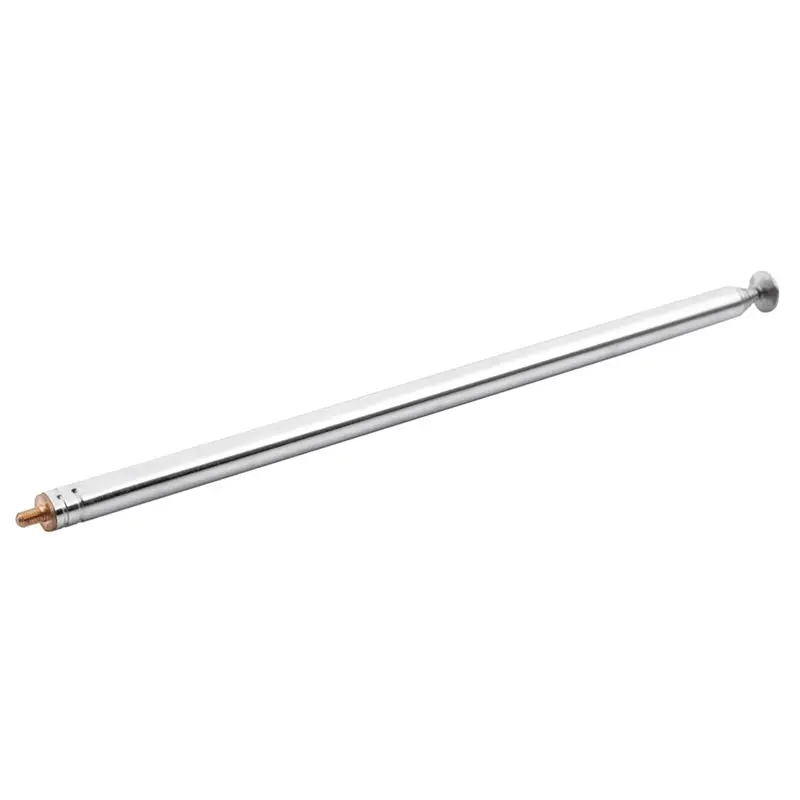 Solid 5 Pcs 98Cm 38.5 Inch 7 Sections Telescopic Antenna Replacement For FM Radio TV
Solid 5 Pcs 98Cm 38.5 Inch 7 Sections Telescopic Antenna Replacement For FM Radio TV