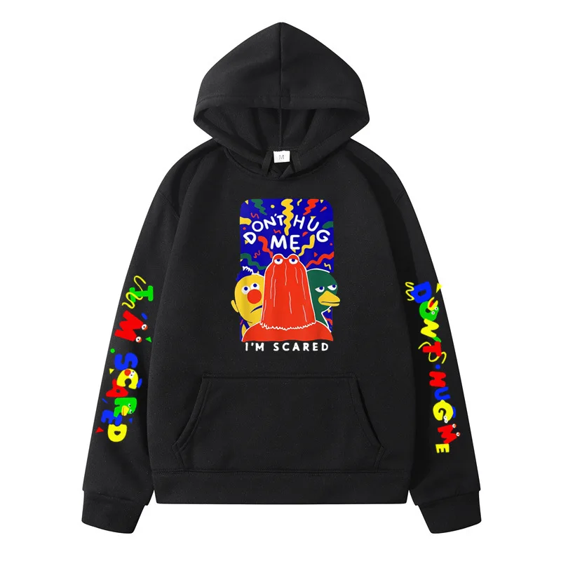 Don't Hug Me I'm Scared Printed Casual Street Sweatshirt Men's and Women's Same Cotton High Quality Fashion Loose Men's Hoodie
Don't Hug Me I'm Scared Printed Casual Street Sweatshirt Men's and Women's Same Cotton High Quality Fashion Loose Men's Hoodie