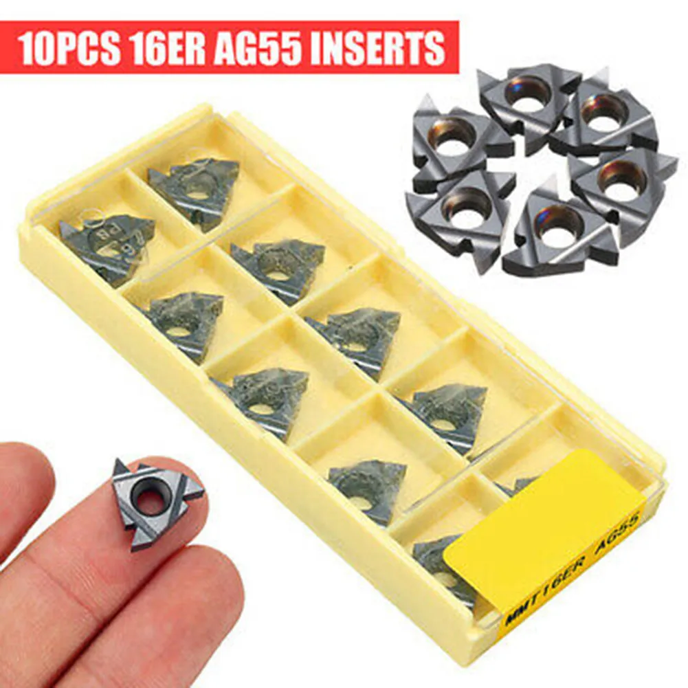 Indexable Inserts Blade Metalworking 14 X 14mm 6mm CNC Carbide Lathe Threading Inserts Turning Blade Tool 10Pcs
Indexable Inserts Blade Metalworking 14 X 14mm 6mm CNC Carbide Lathe Threading Inserts Turning Blade Tool 10Pcs