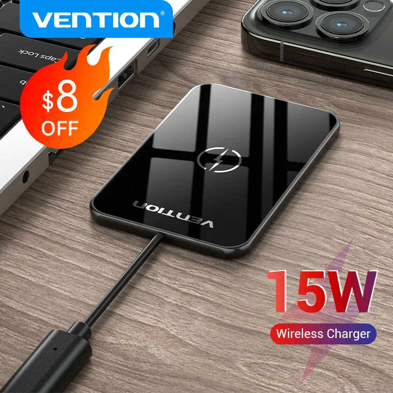 Vention 15W Wireless Charger For iPhone 13 12 Max Wireless Charging Pad For Xiaomi Samsung Huawei Airpods Fast Wireless Chargers
Vention 15W Wireless Charger For iPhone 13 12 Max Wireless Charging Pad For Xiaomi Samsung Huawei Airpods Fast Wireless Chargers
