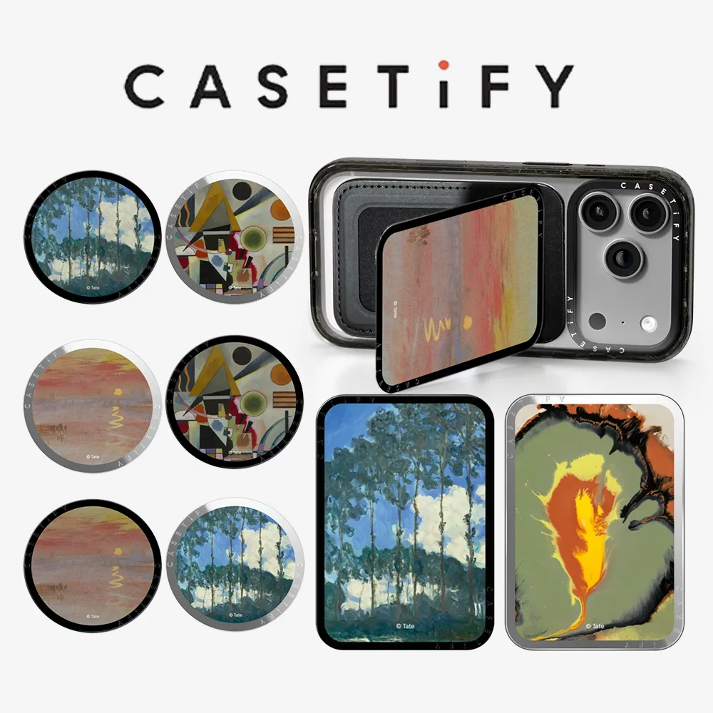 CASETiFY TAte Art Series Magnetic Phone Holder Card Pack for iPhone17 16 15 14 13 12 11 for Samsung S25 S26 A57 A36
CASETiFY TAte Art Series Magnetic Phone Holder Card Pack for iPhone17 16 15 14 13 12 11 for Samsung S25 S26 A57 A36