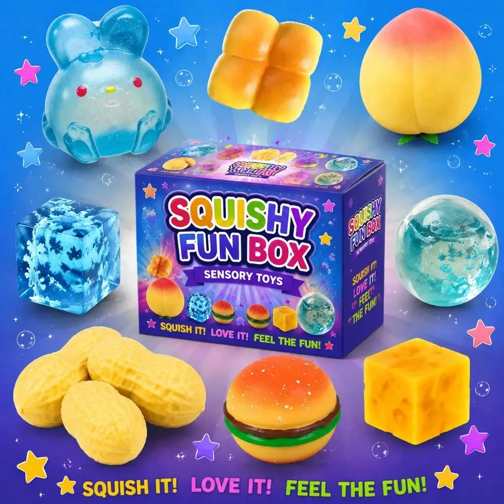Mystery Desk Stress Toy Box – Cute Squishy Fidget Set
Mystery Desk Stress Toy Box – Cute Squishy Fidget Set