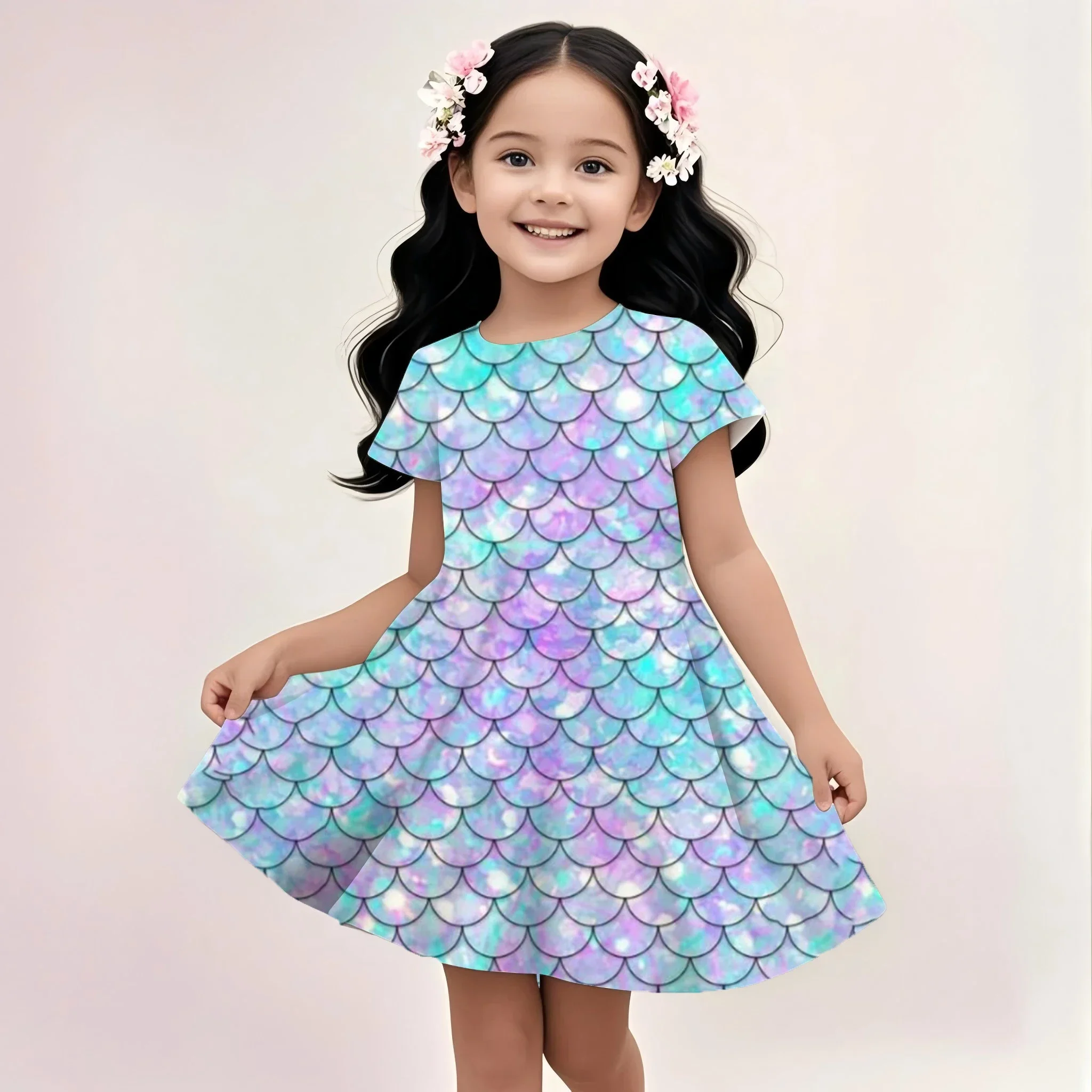 Potdemiel Authorized Sequins 3d Printing Elegant Dresses Girl Clothes Summer Dress Holiday Dress 2025 Children Glittering Gift
Potdemiel Authorized Sequins 3d Printing Elegant Dresses Girl Clothes Summer Dress Holiday Dress 2025 Children Glittering Gift