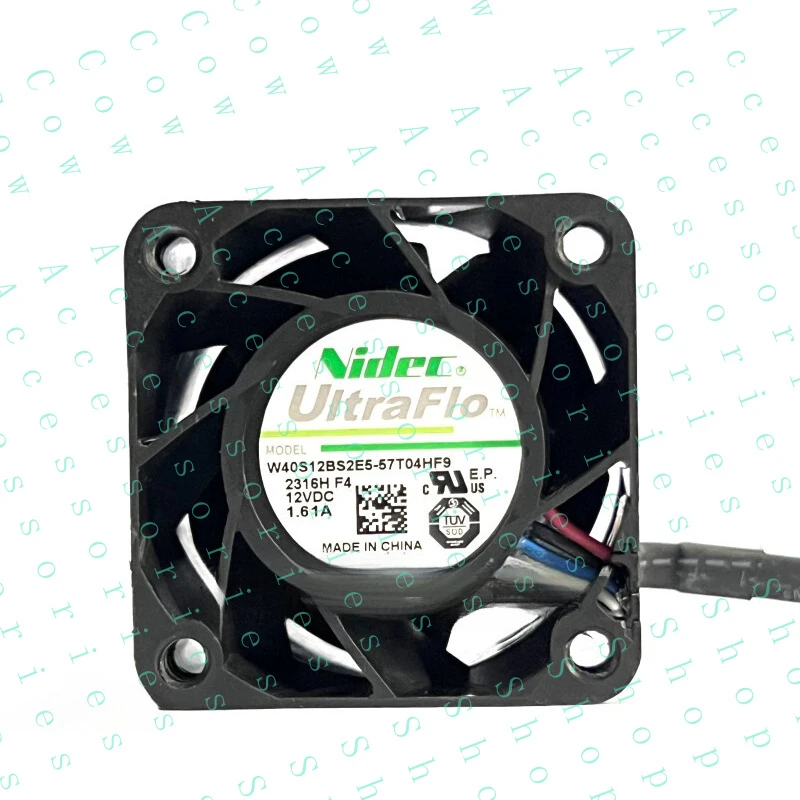 PP+ 1pc 1.61A 40*40*28MM 4CM 4Pin PWM Cooling Fan W40S12BS2E5-57T04HF9 DC12V
PP+ 1pc 1.61A 40*40*28MM 4CM 4Pin PWM Cooling Fan W40S12BS2E5-57T04HF9 DC12V