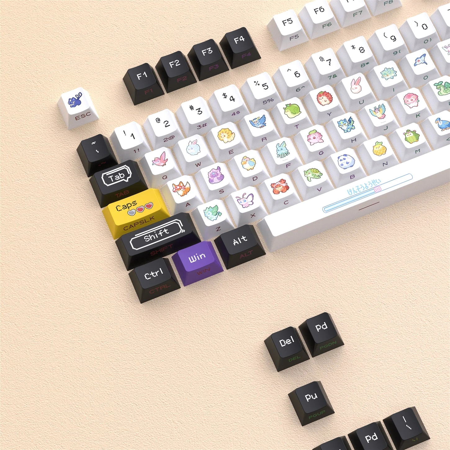 Cherry Profile PBT Keycaps 125 Keys Side Print Backlit PC Set for Magnetic Switch Mechanical Keyboard
Cherry Profile PBT Keycaps 125 Keys Side Print Backlit PC Set for Magnetic Switch Mechanical Keyboard