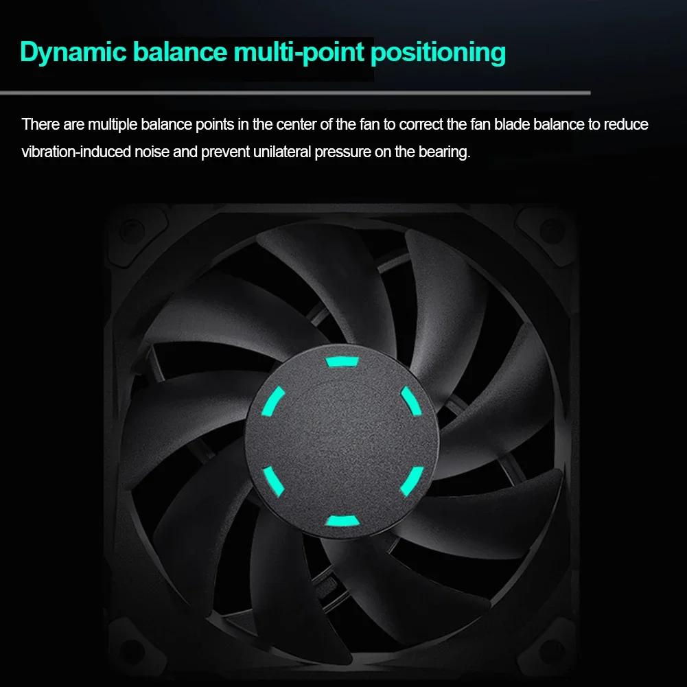 CPU Cooler 140mm Computer Case Fan 4-Pin PWM Silent Cooling Fan 1800RPM with Hydraulic Bearing for Computer Cases Cooling
CPU Cooler 140mm Computer Case Fan 4-Pin PWM Silent Cooling Fan 1800RPM with Hydraulic Bearing for Computer Cases Cooling