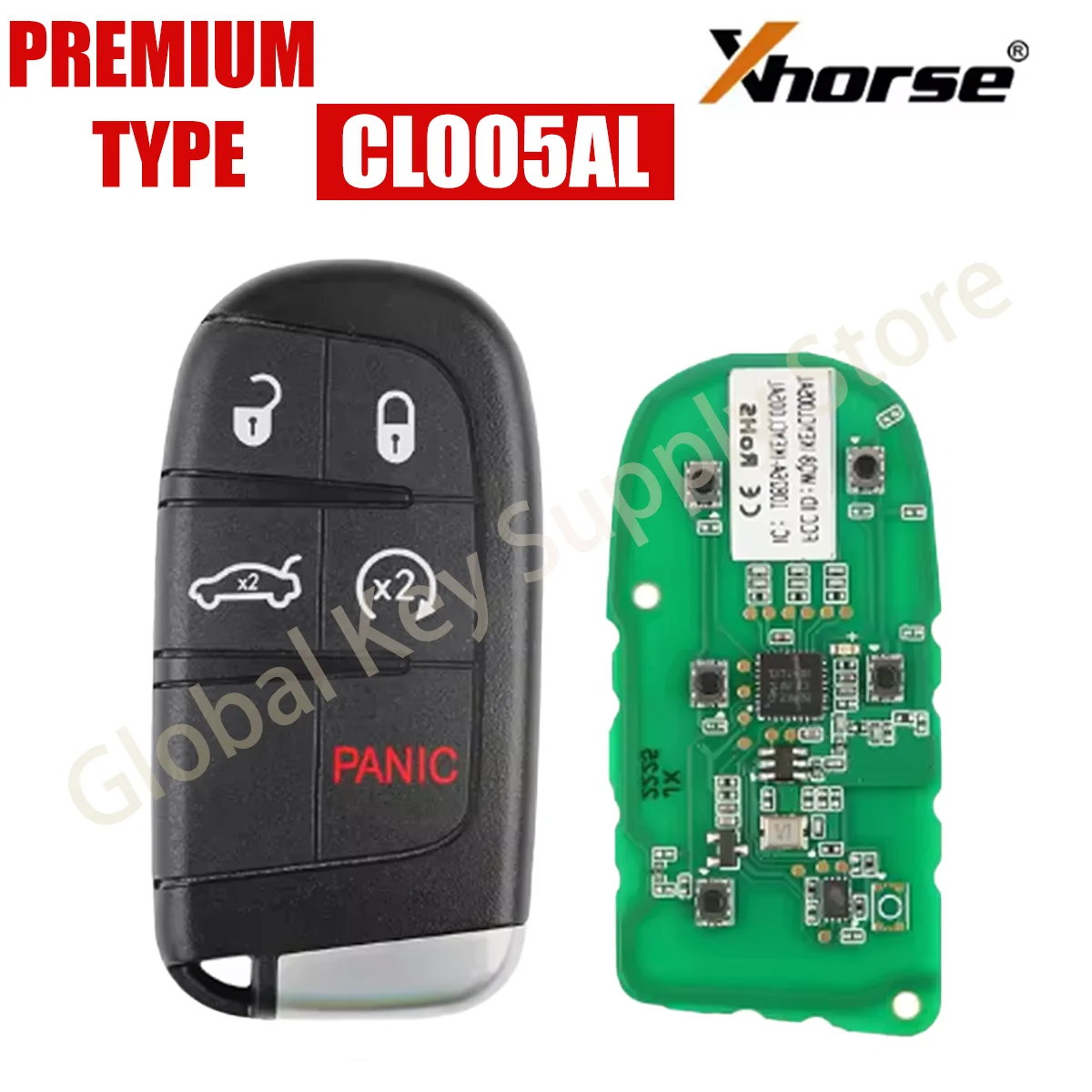 AUTEL CL005AL Universal 5 Buttons IKEYCL005AL For Autel Smart Key For KM100 IM508 IM608
AUTEL CL005AL Universal 5 Buttons IKEYCL005AL For Autel Smart Key For KM100 IM508 IM608