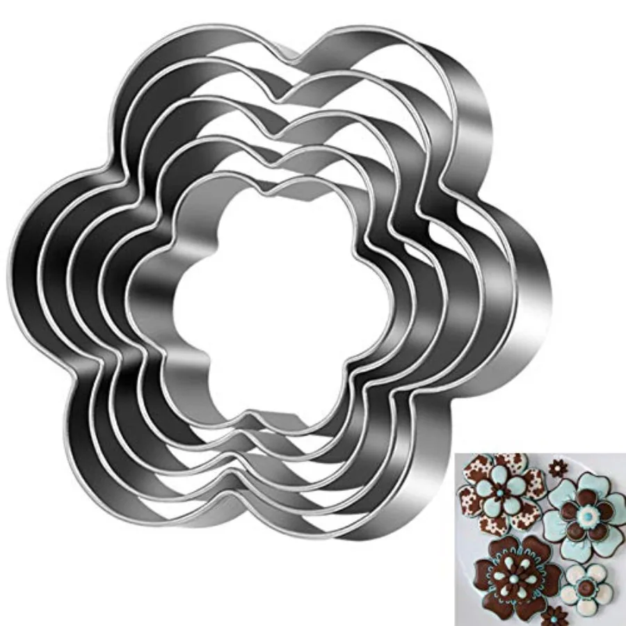 Flower Cookie Cutter, Pack of 5…
Flower Cookie Cutter, Pack of 5…