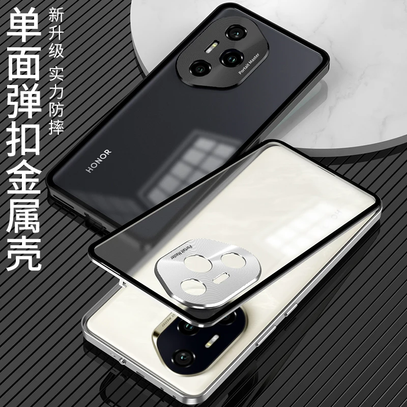For Honor 300 Pro Ultra Case Metal Aluminium Alloy Frame Bumper Matte Acrylic Hard PC Detachable Shockproof Phone Back Cover
For Honor 300 Pro Ultra Case Metal Aluminium Alloy Frame Bumper Matte Acrylic Hard PC Detachable Shockproof Phone Back Cover
