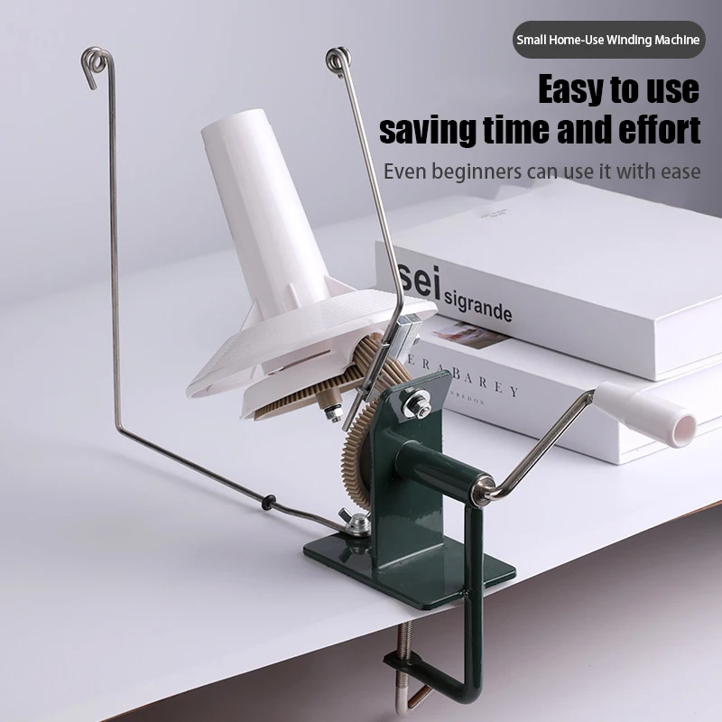Hand Crank Ball Winder Manual Wool Yarn Swift Winding Machine Portable Knitting Crochet DIY Craft Sewing Thread Spinner Tool
Hand Crank Ball Winder Manual Wool Yarn Swift Winding Machine Portable Knitting Crochet DIY Craft Sewing Thread Spinner Tool