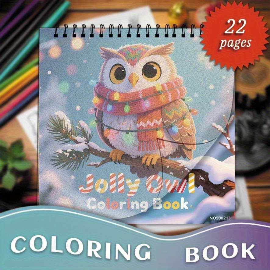 Owl Adventures Coloring Book 8.27 X 8.27 Inches 22 Pages - Stress Relief And Positive Thinking Coloring Book
Owl Adventures Coloring Book 8.27 X 8.27 Inches 22 Pages - Stress Relief And Positive Thinking Coloring Book