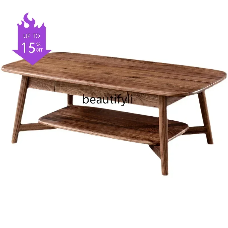 PP QNorth America Black Walnut Wooden Tea Table TV Cabinet Unit Full Solid Wooden Tea Table Nordic Low Table
PP QNorth America Black Walnut Wooden Tea Table TV Cabinet Unit Full Solid Wooden Tea Table Nordic Low Table