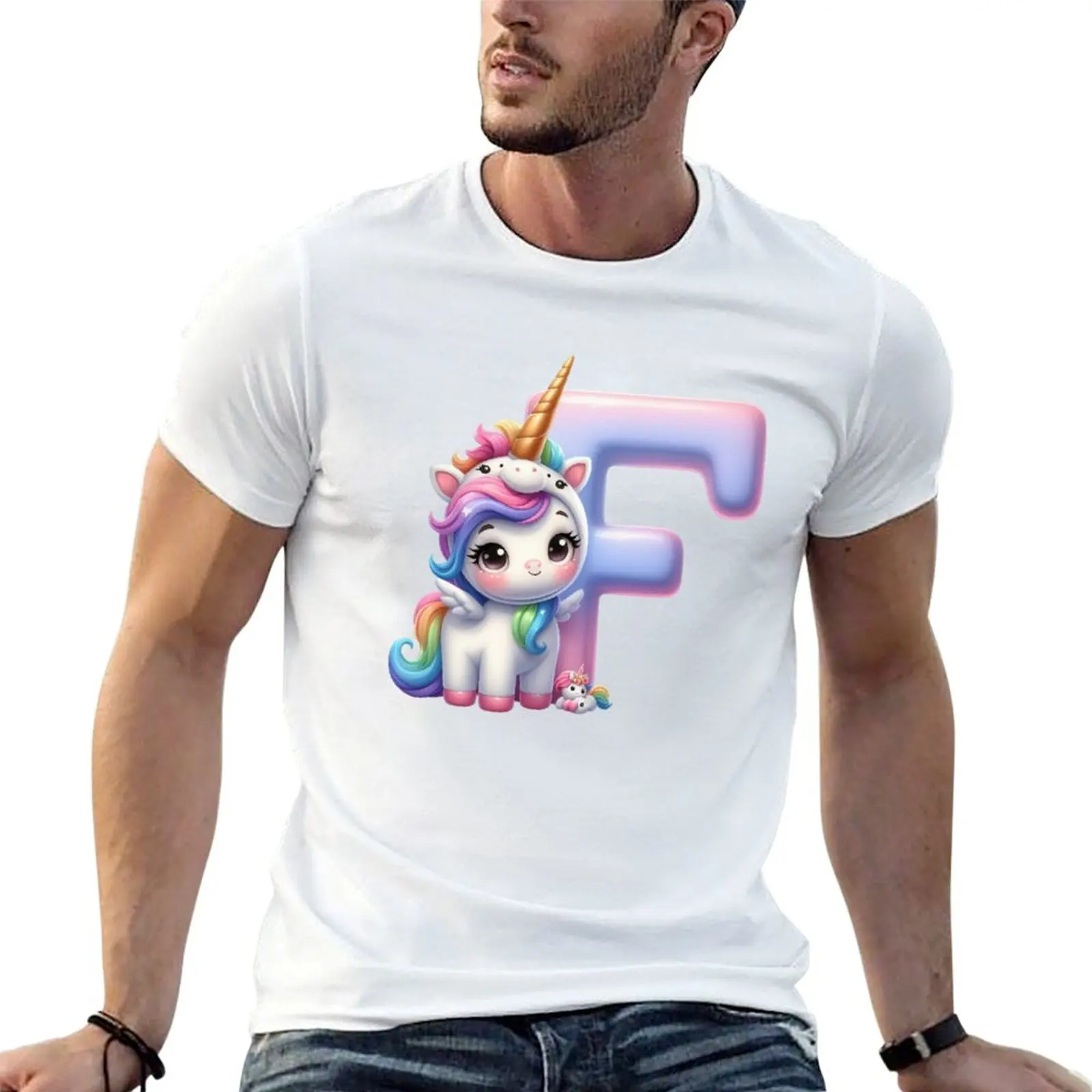 Unicorn kawaii alphabet monogram letter F T-Shirt man t shirts for men t shirts for man graphic vintage T-Shirt
Unicorn kawaii alphabet monogram letter F T-Shirt man t shirts for men t shirts for man graphic vintage T-Shirt