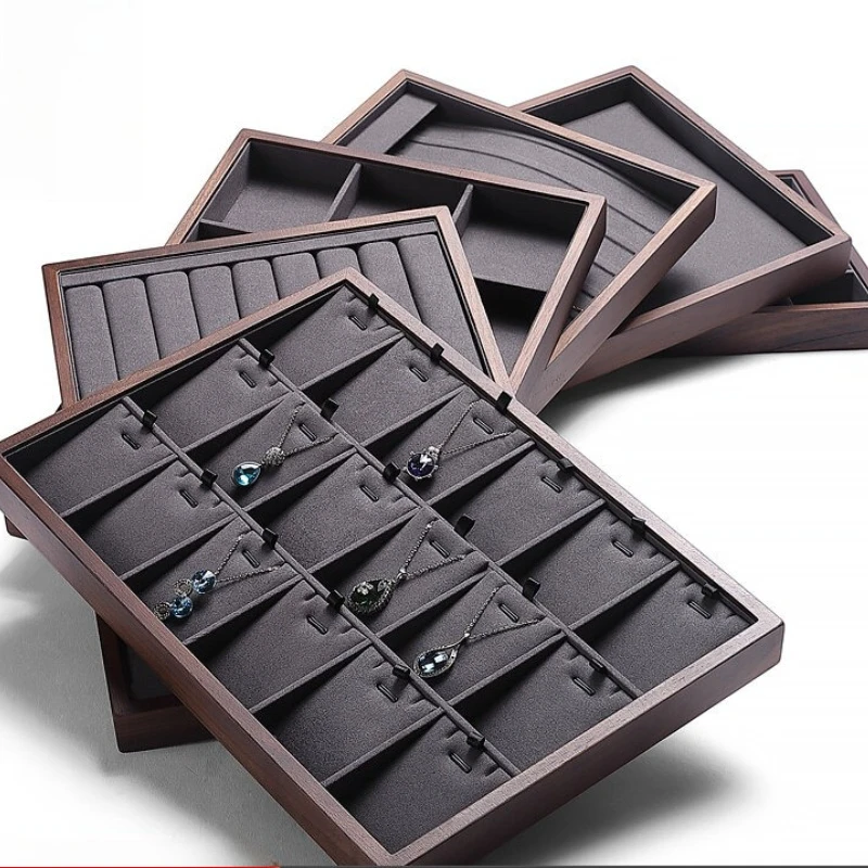 Деревянный поднос-органайзер с несколькими отделениями для ювелирных изделий, витрина для магазина, универсальный реквизит для фотосъемки колец и серег
Деревянный поднос-органайзер с несколькими отделениями для ювелирных изделий, витрина для магазина, универсальный реквизит для фотосъемки колец и серег