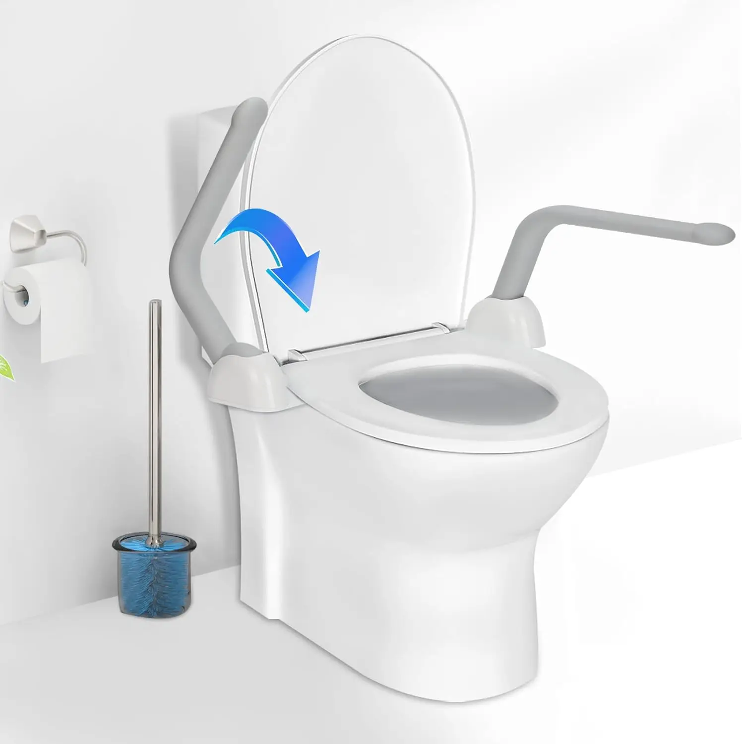 Adjustable Toilet Safety Rails for Elderly, Space-Saving & Anti-Slip Design, Durable Support for Seniors and Disabled
Adjustable Toilet Safety Rails for Elderly, Space-Saving & Anti-Slip Design, Durable Support for Seniors and Disabled