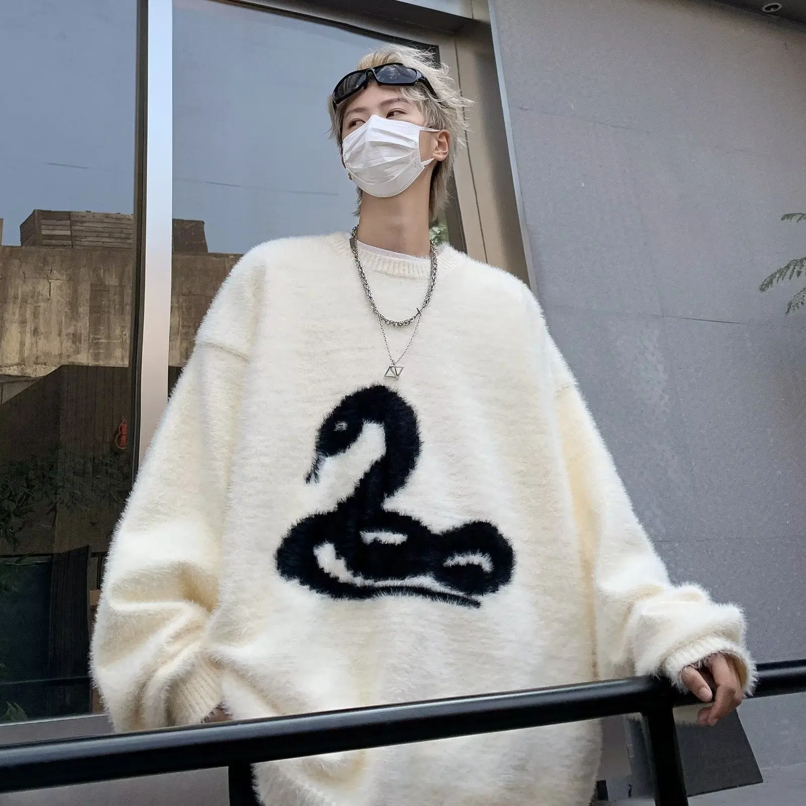 Snake Print Knitted Mens Sweater Male Winter Clothes for Knitwear Knitwears Pullover Sweaters Men's Clothing New Knit Pullovers
Snake Print Knitted Mens Sweater Male Winter Clothes for Knitwear Knitwears Pullover Sweaters Men's Clothing New Knit Pullovers